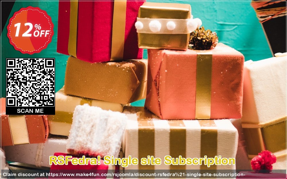 Rsfedra Single Site Subscription  coupon codes for Teacher Appreciation with 15% OFF, May 2025 - Make4fun