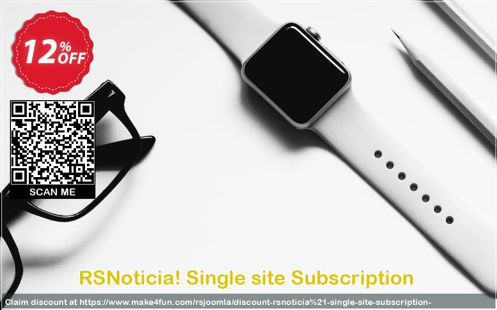 Rsnoticia Single Site Subscription  coupon codes for May Celebrations with 15% OFF, May 2025 - Make4fun