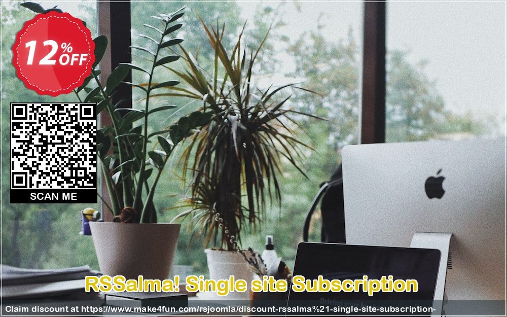 Rssalma Single Site Subscription  coupon codes for Teacher Appreciation with 15% OFF, May 2025 - Make4fun