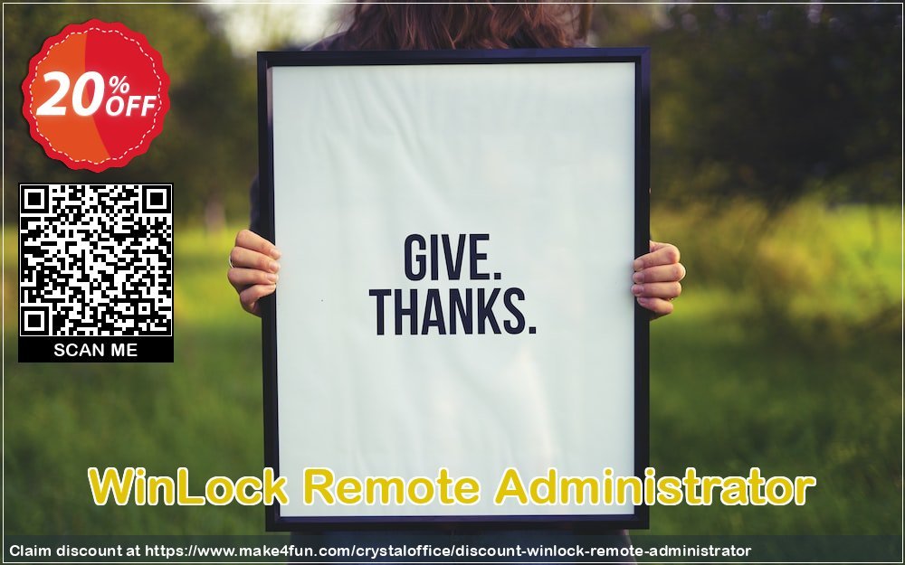 Winlock Remote Administrator coupon codes for Summer with 25% OFF, July 2025 - Make4fun