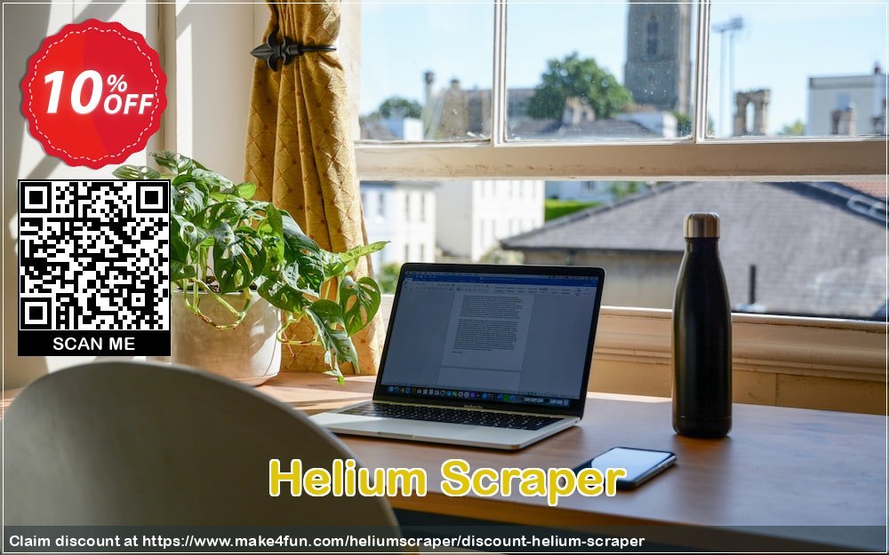 Helium Scraper coupon codes for May Celebrations with 15% OFF, May 2025 - Make4fun