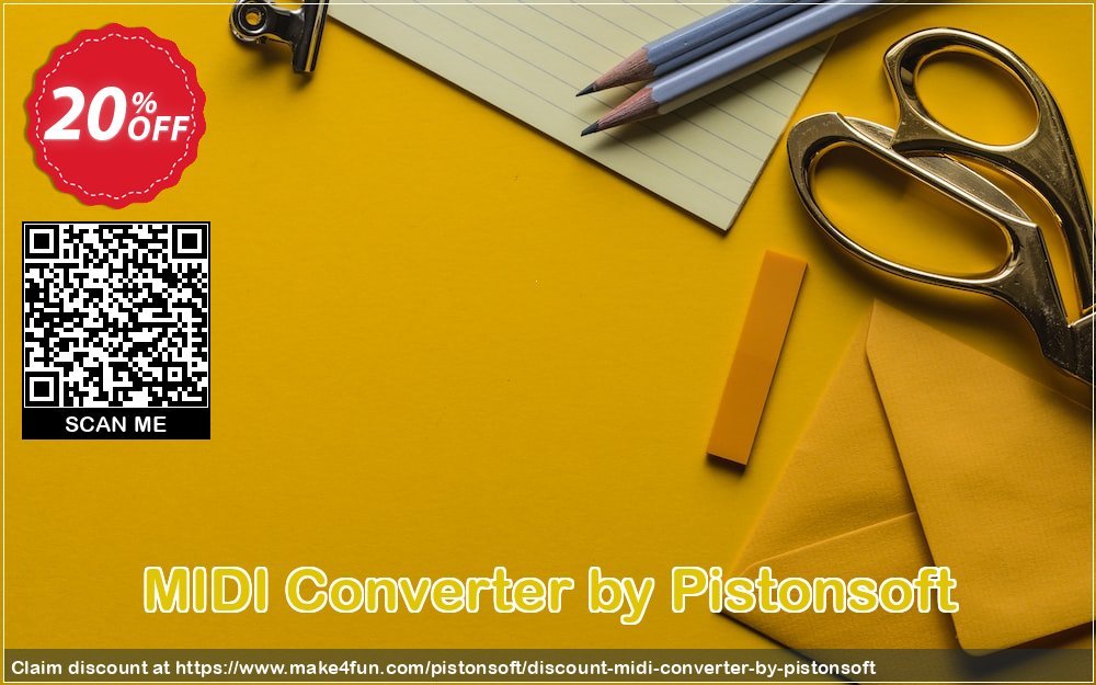 Midi Converter By Pistonsoft coupon codes for May Celebrations with 25% OFF, May 2025 - Make4fun