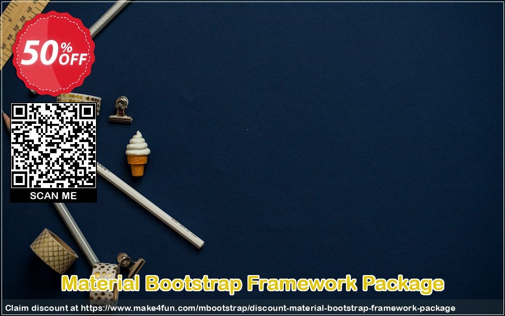 Material Bootstrap Framework Package coupon codes for Star Wars Fan Day with 55% OFF, May 2025 - Make4fun