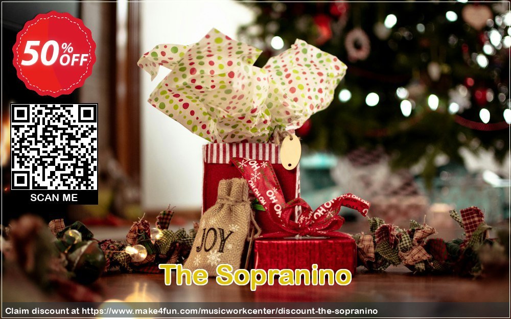The Sopranino coupon codes for Mom's Day with 55% OFF, May 2025 - Make4fun
