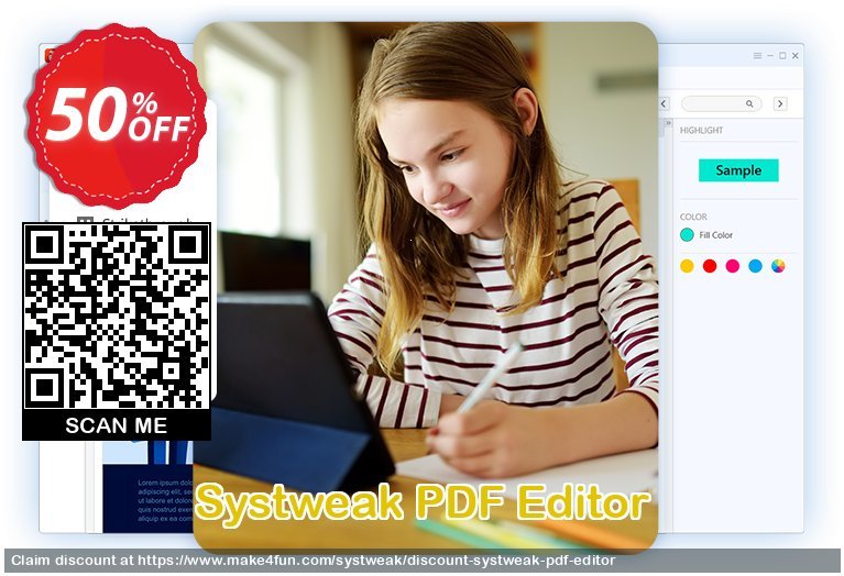 Systweak pdf editor coupon codes for Mom's Day with 55% OFF, May 2024 - Make4fun