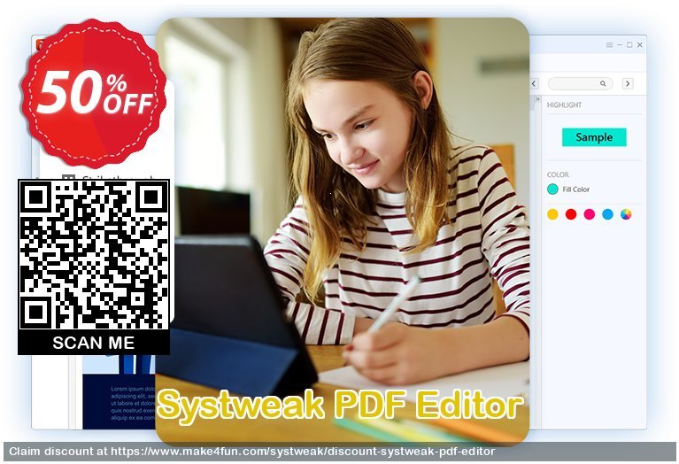Systweak Pdf Editor coupon codes for Teacher Appreciation with 55% OFF, May 2025 - Make4fun