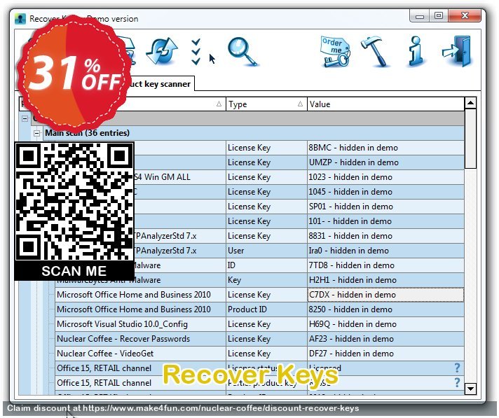 Recover Keys coupon codes for Teacher Appreciation with 35% OFF, May 2025 - Make4fun