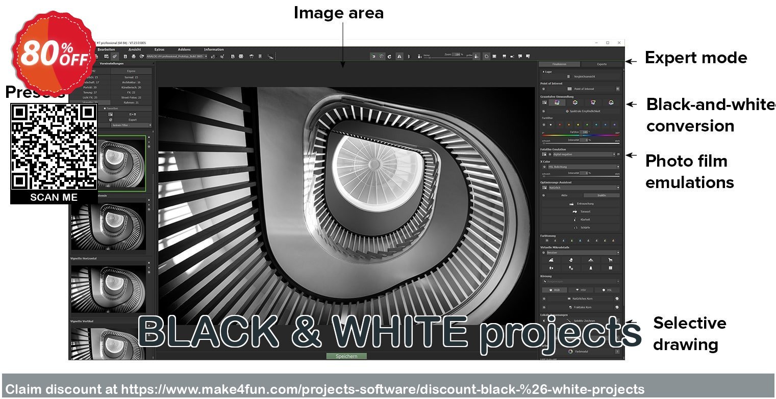 Black & white projects coupon codes for Star Wars Fan Day with 85% OFF, May 2024 - Make4fun