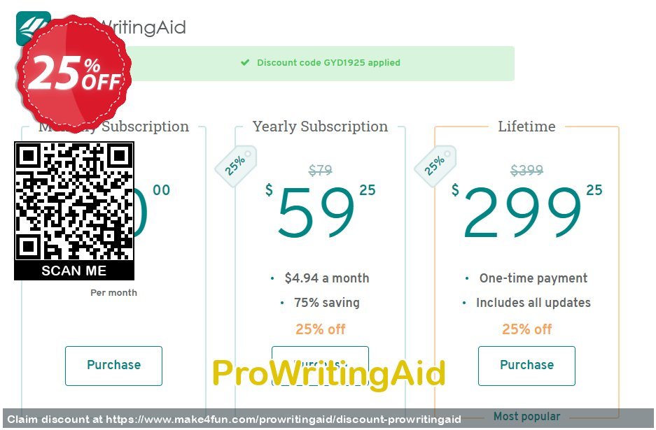 Prowritingaid coupon codes for Mom's Day with 30% OFF, May 2024 - Make4fun