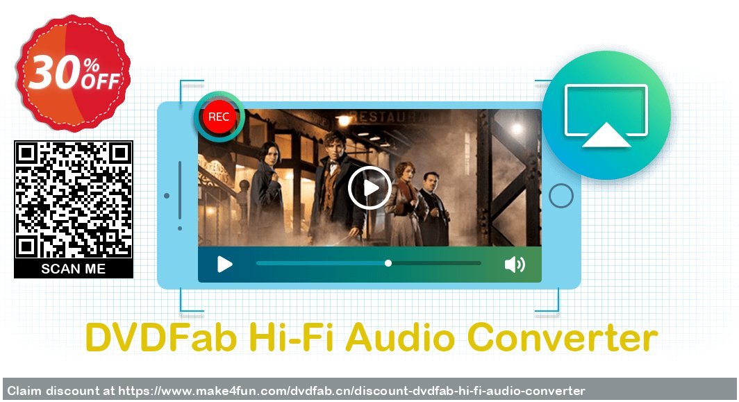 Dvdfab Hi Fi Audio Converter coupon codes for May Celebrations with 35% OFF, May 2025 - Make4fun
