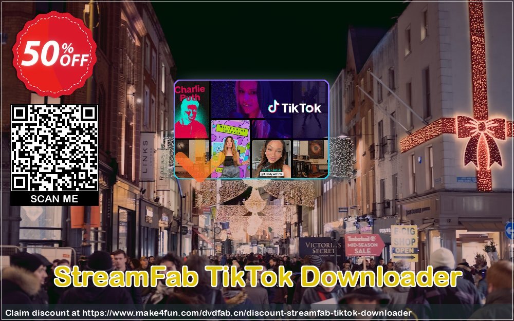 Streamfab Tiktok Downloader coupon codes for Mom's Day with 55% OFF, May 2025 - Make4fun