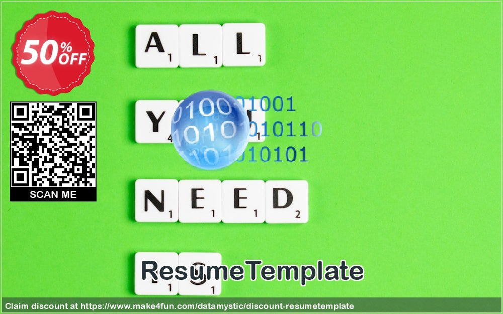 Resumetemplate coupon codes for #mothersday with 55% OFF, May 2024 - Make4fun