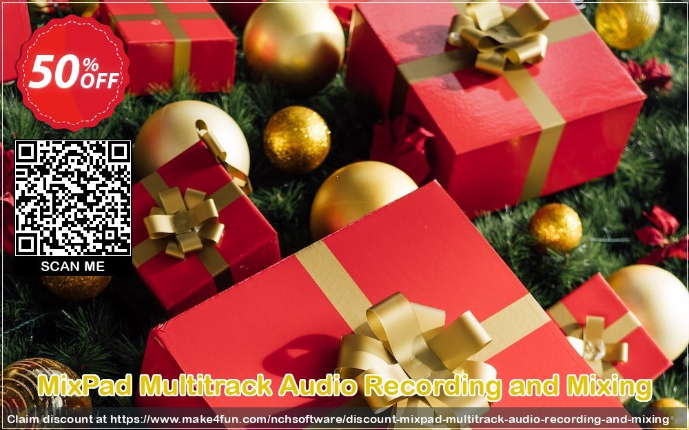 Mixpad multitrack audio recording and mixing coupon codes for #mothersday with 55% OFF, May 2024 - Make4fun