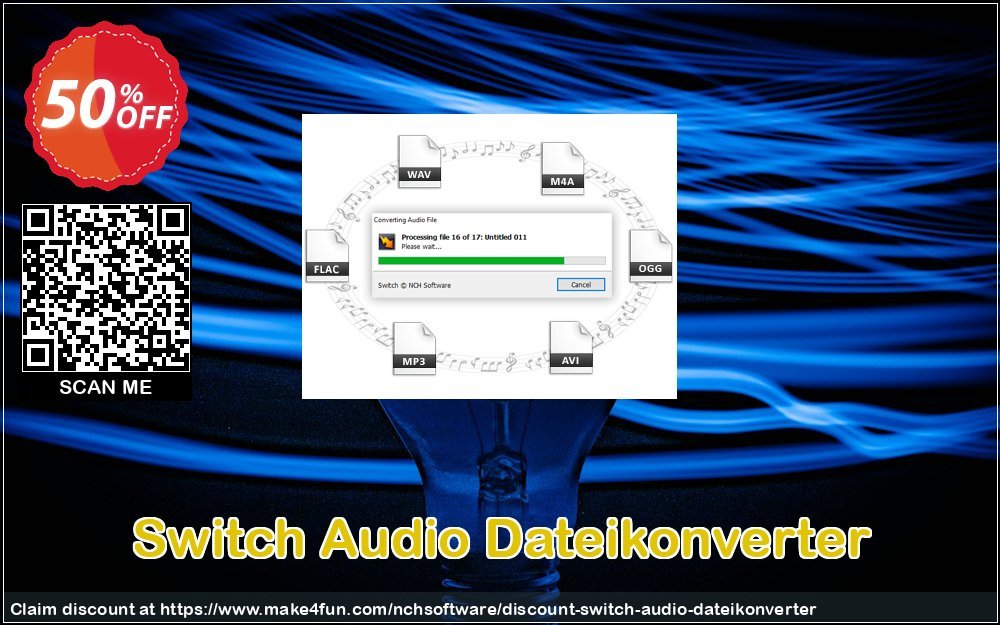 Switch Audio Dateikonverter coupon codes for Mom's Day with 55% OFF, May 2025 - Make4fun