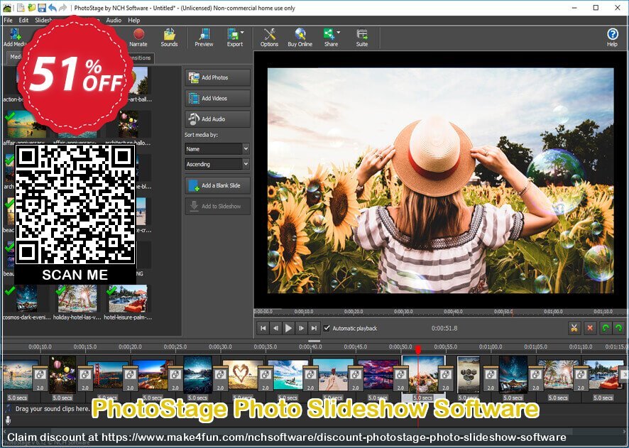 Photostage Photo Slideshow Software coupon codes for May Celebrations with 55% OFF, May 2025 - Make4fun