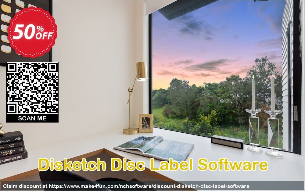 Disketch disc label software coupon codes for Global Women's Day with 55% OFF, March 2024 - Make4fun
