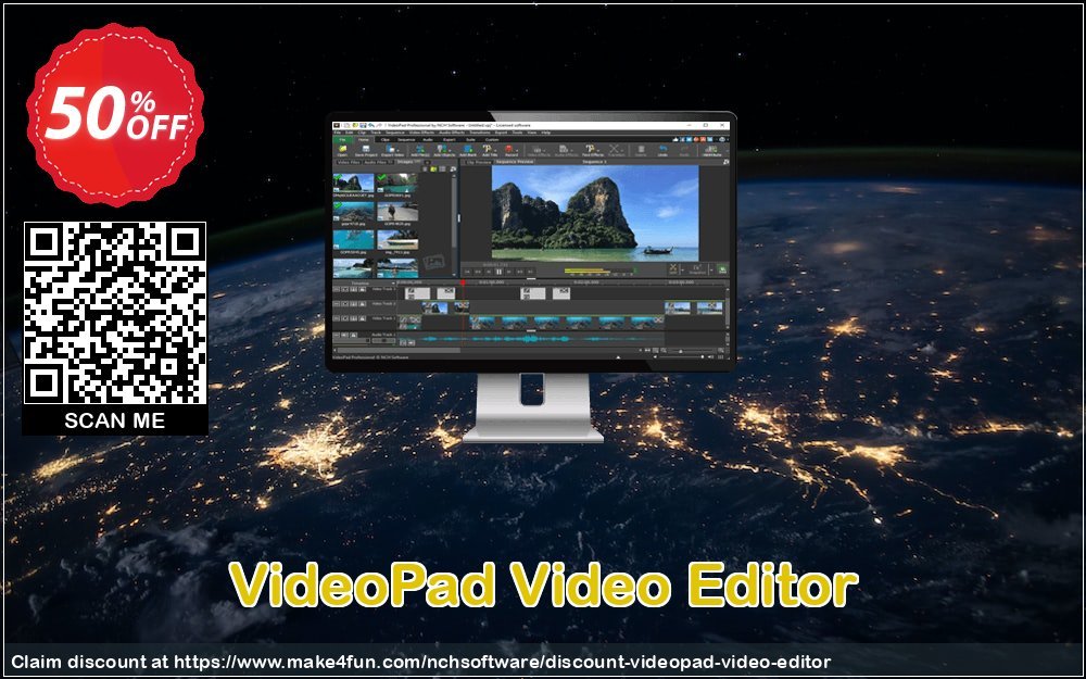 Videopad Video Editor coupon codes for May Celebrations with 55% OFF, May 2025 - Make4fun