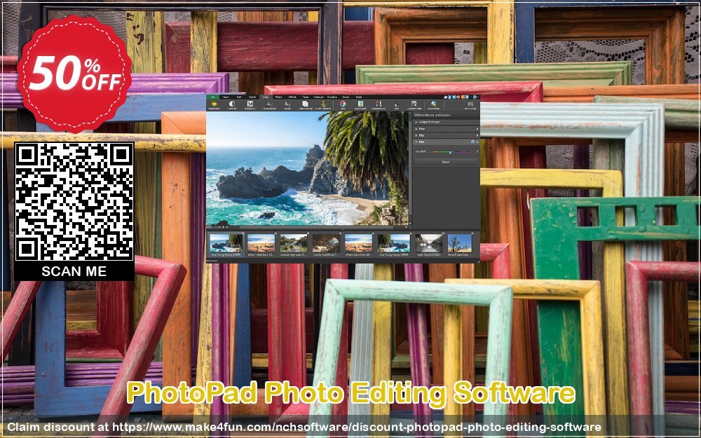 Photopad Photo Editing Software coupon codes for Bike Commute Day with 55% OFF, May 2025 - Make4fun