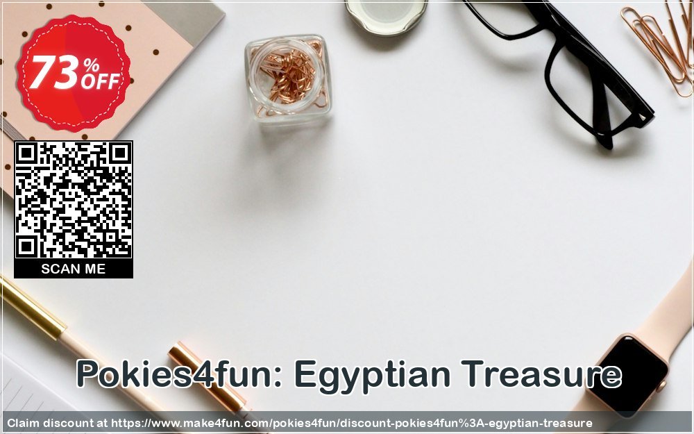 Pokies4fun: Egyptian Treasure coupon codes for #mothersday with 75% OFF, May 2025 - Make4fun