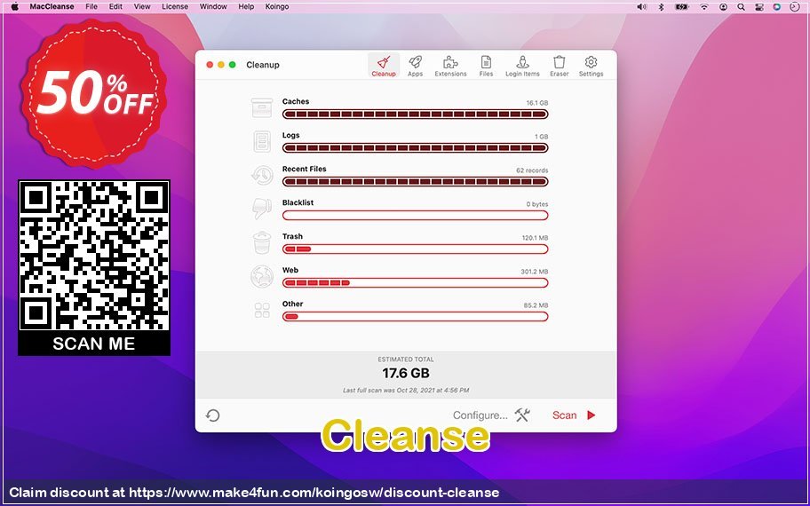 Cleanse coupon codes for May Celebrations with 55% OFF, May 2025 - Make4fun