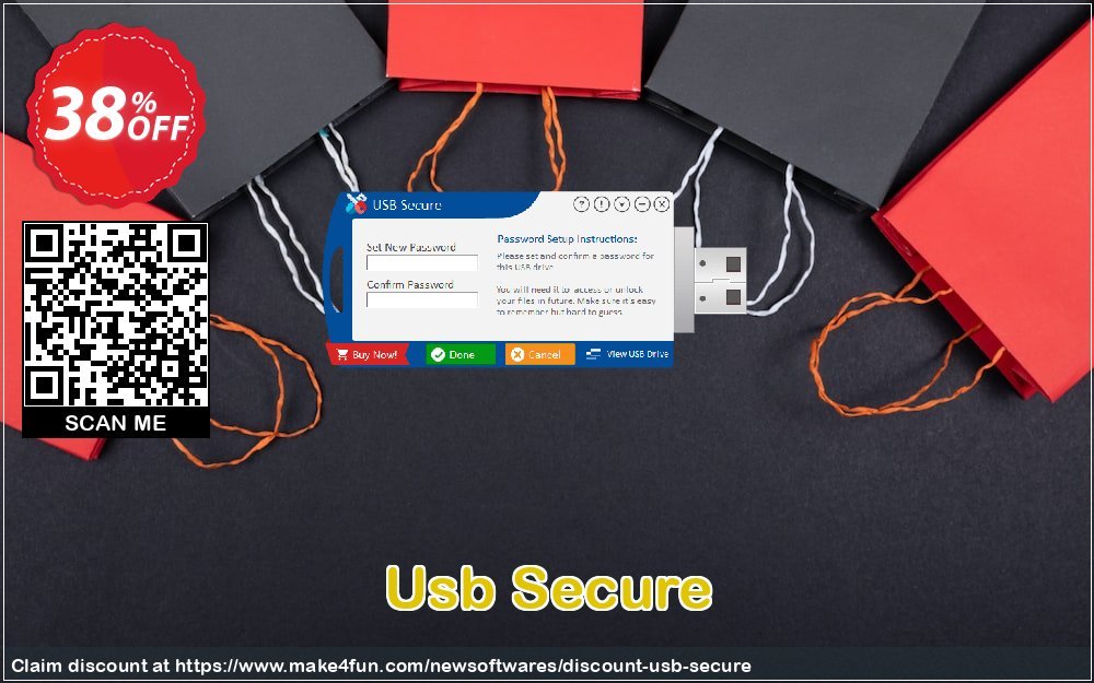 Usb secure coupon codes for Mom's Day with 40% OFF, May 2024 - Make4fun