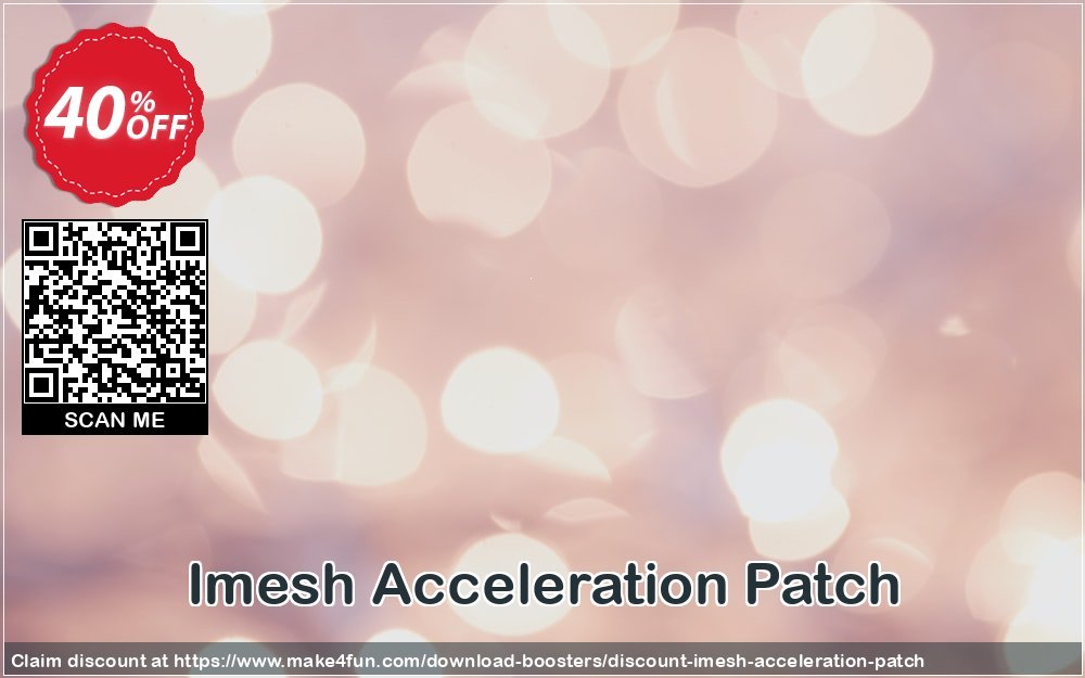 Imesh Acceleration Patch coupon codes for Bike Commute Day with 40% OFF, May 2025 - Make4fun