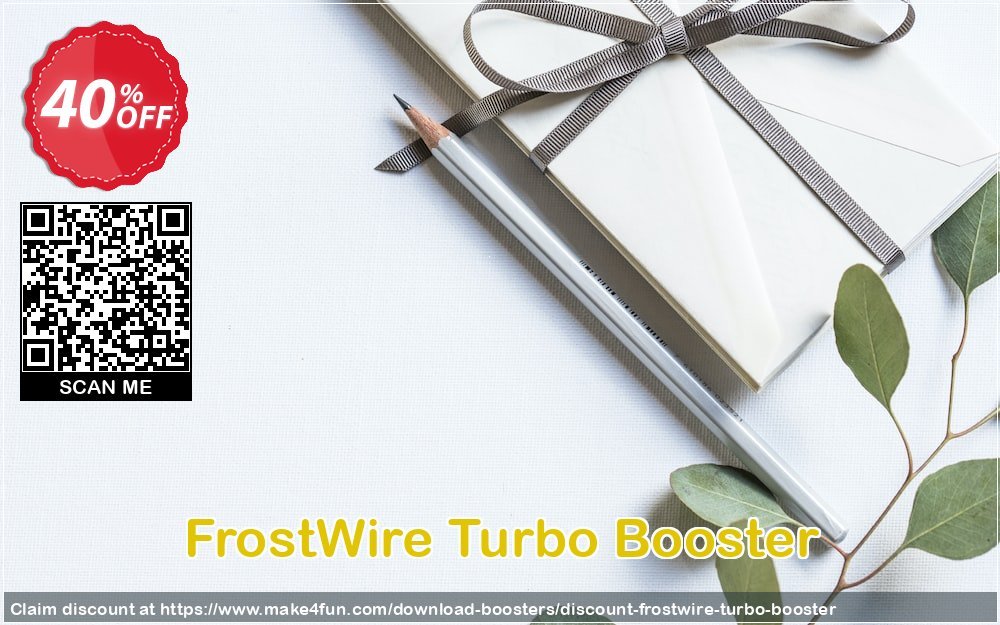 Frostwire Turbo Booster coupon codes for Mom's Special Day with 40% OFF, May 2025 - Make4fun