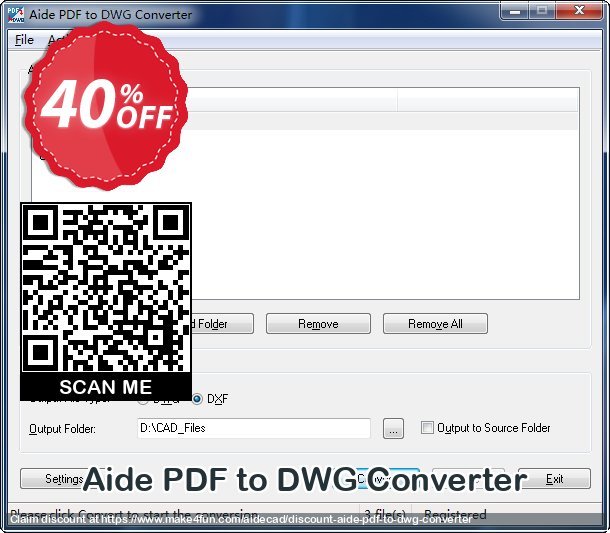Aide Pdf To Dwg Converter coupon codes for Space Day with 45% OFF, May 2025 - Make4fun