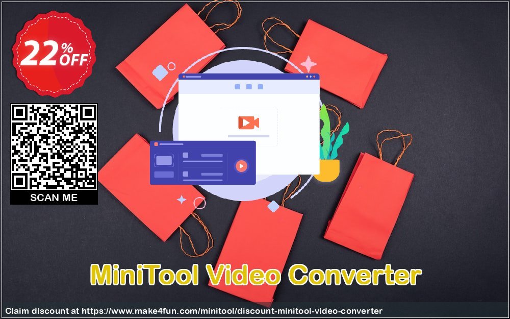 Minitool Video Converter coupon codes for Bike Commute Day with 65% OFF, May 2025 - Make4fun