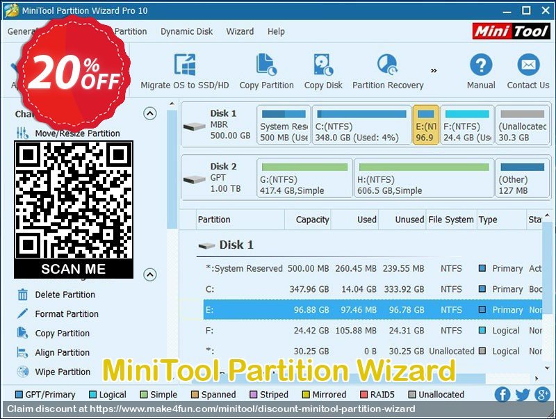 Partition wizard coupon codes for Mom's Day with 45% OFF, May 2024 - Make4fun