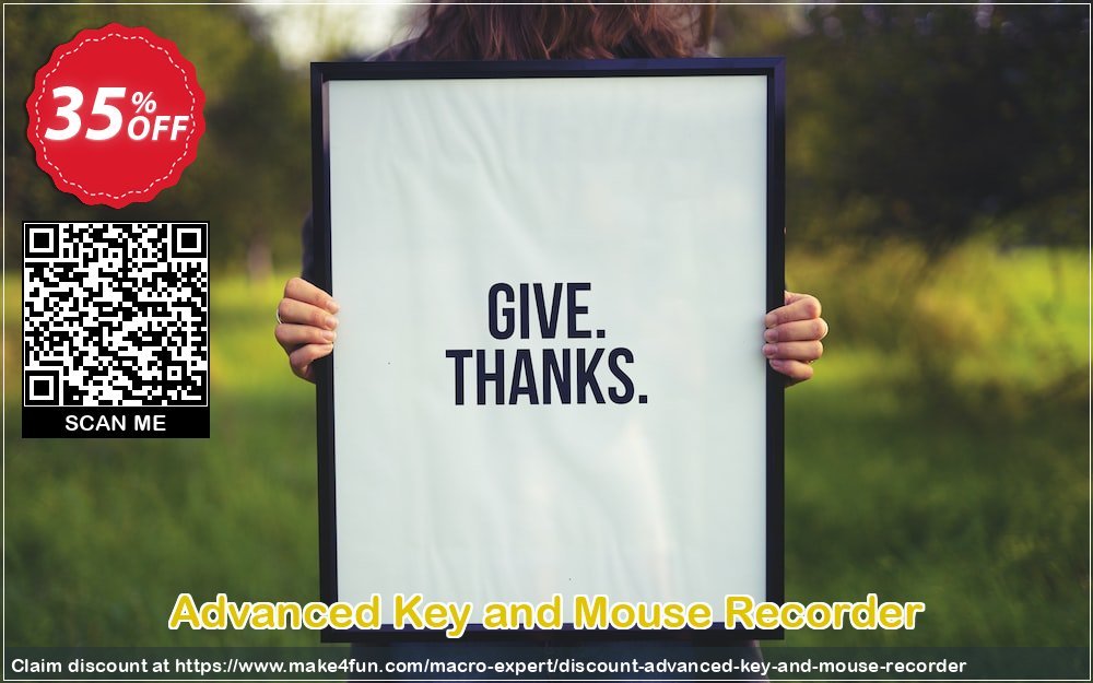 Advanced key and mouse recorder coupon codes for Mom's Day with 40% OFF, May 2024 - Make4fun
