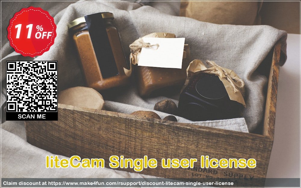 Litecam Single User License coupon codes for Mom's Day with 15% OFF, May 2025 - Make4fun