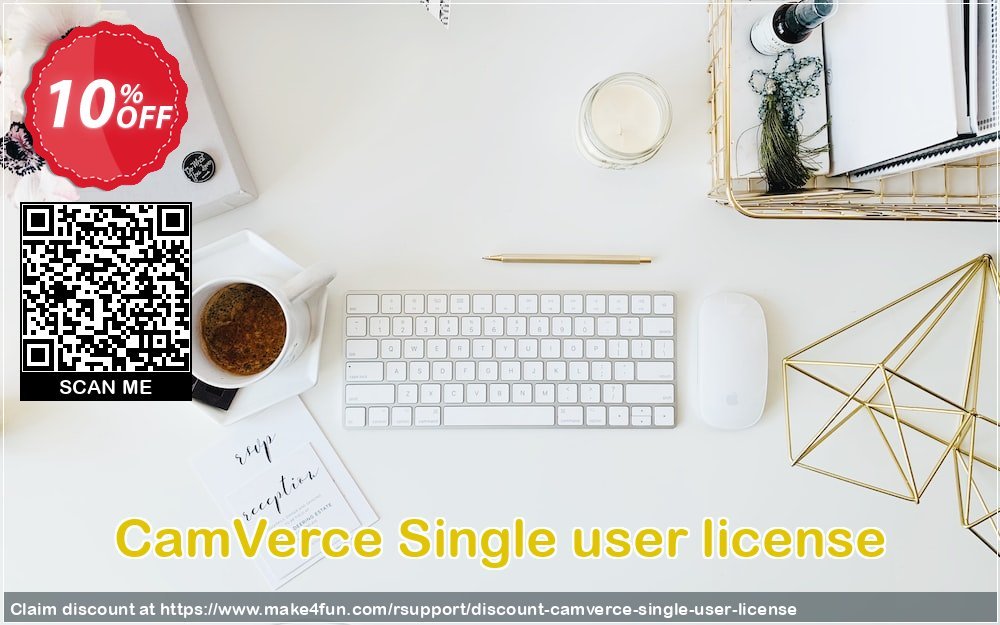 Camverce single user license coupon codes for May Celebrations with 15% OFF, May 2024 - Make4fun