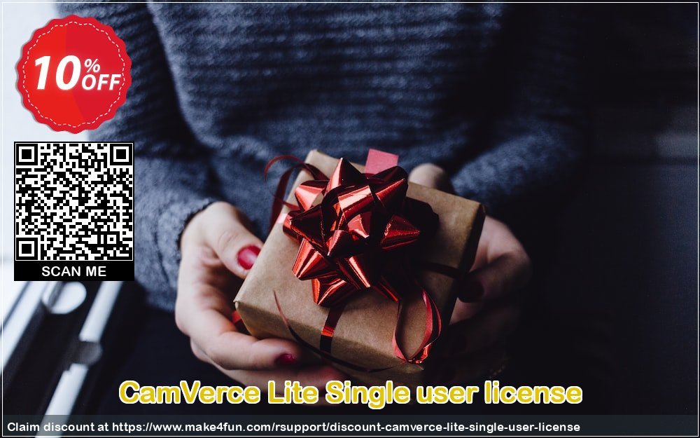Camverce Lite Single User License coupon codes for Mom's Special Day with 15% OFF, May 2025 - Make4fun