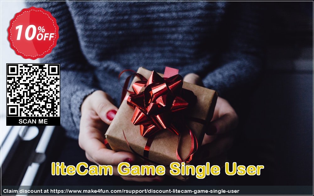 Litecam game single user coupon codes for Mom's Special Day with 15% OFF, May 2024 - Make4fun