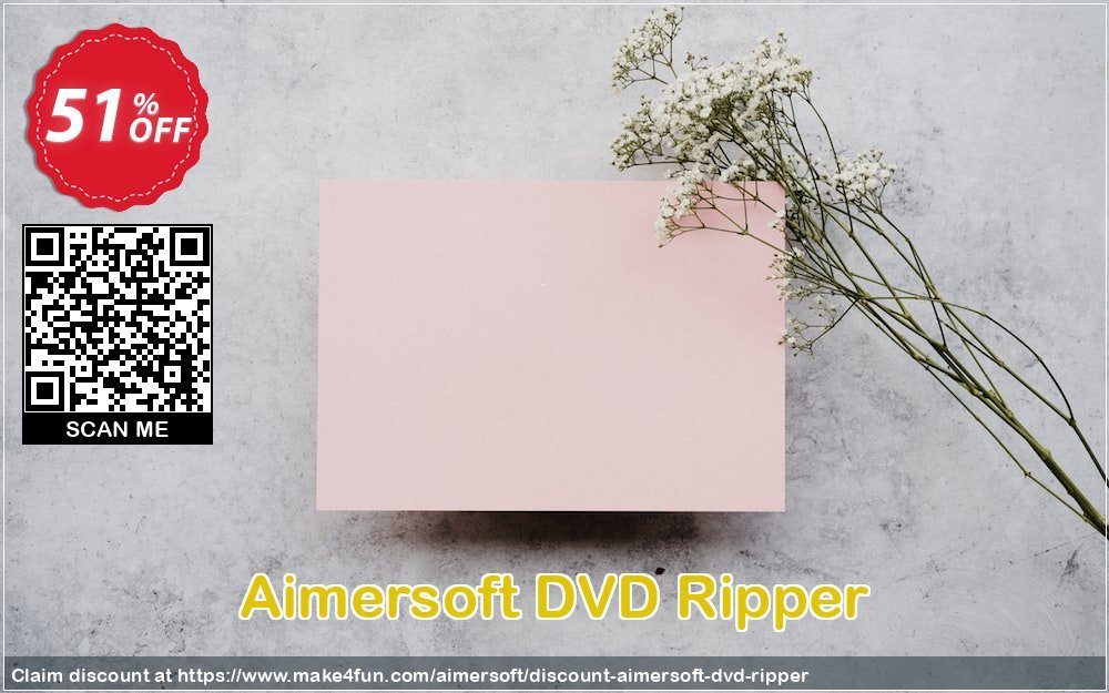 Aimersoft Dvd Ripper coupon codes for Mom's Day with 50% OFF, May 2025 - Make4fun