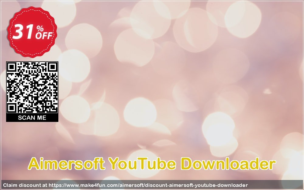 Aimersoft youtube downloader coupon codes for Mom's Day with 35% OFF, May 2024 - Make4fun