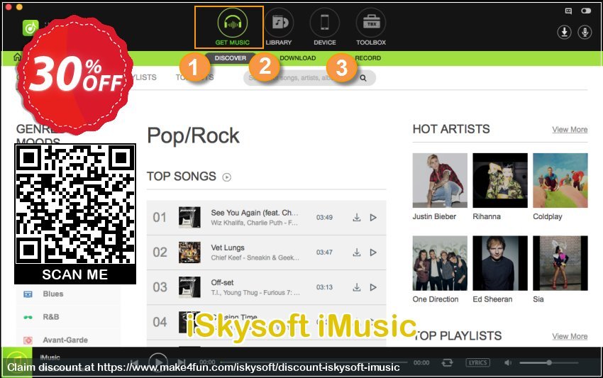 Iskysoft Imusic coupon codes for Mom's Special Day with 35% OFF, May 2025 - Make4fun
