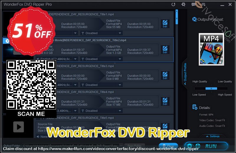 Wonderfox Dvd Ripper coupon codes for Mom's Day with 65% OFF, May 2025 - Make4fun
