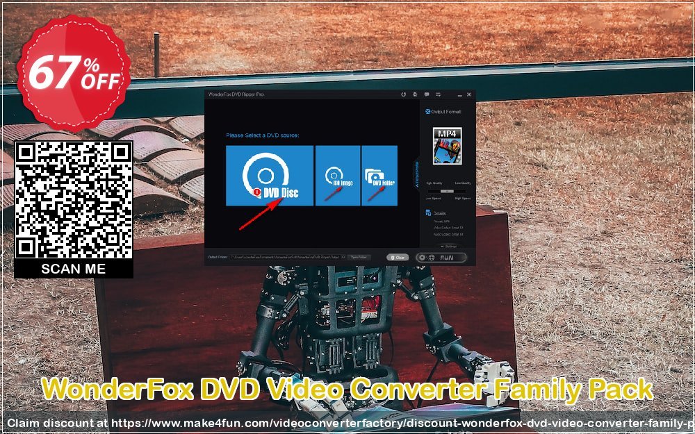 Wonderfox Dvd Video Converter Family Pack coupon codes for Mom's Day with 70% OFF, May 2025 - Make4fun