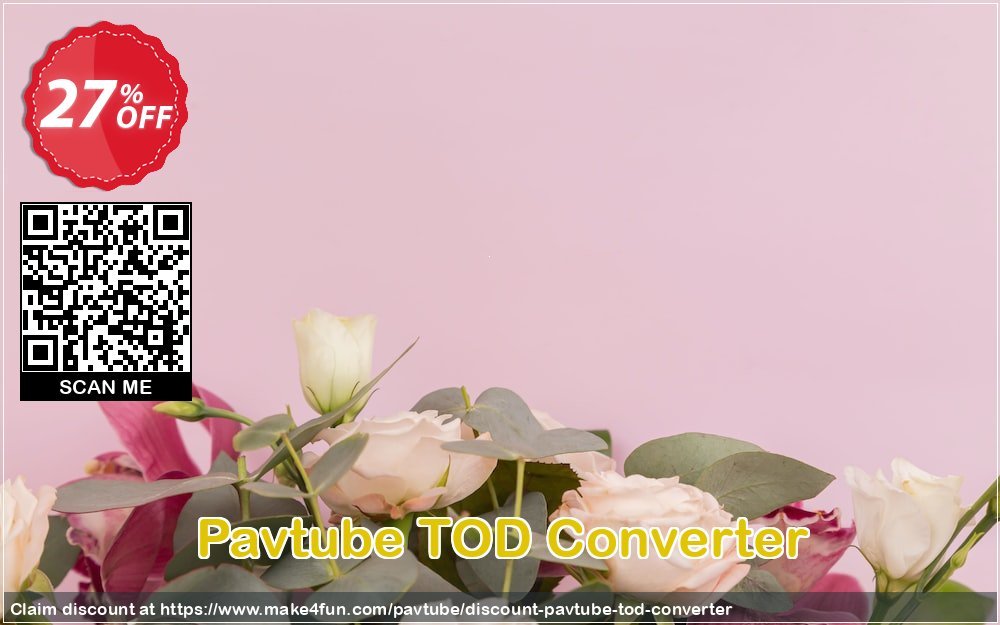 Pavtube Tod Converter coupon codes for May Celebrations with 30% OFF, May 2025 - Make4fun