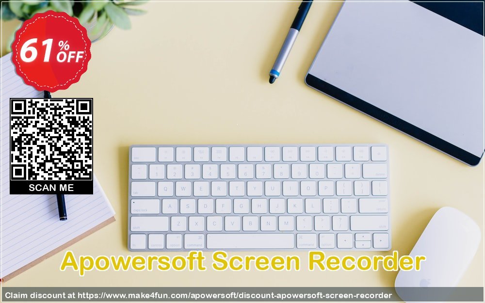Apowersoft Screen Recorder coupon codes for Teacher Appreciation with 75% OFF, May 2025 - Make4fun