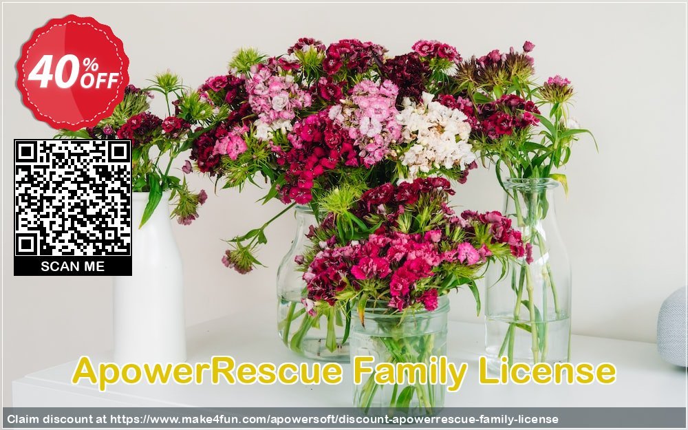 Apowerrescue Family License coupon codes for Mom's Day with 45% OFF, May 2025 - Make4fun