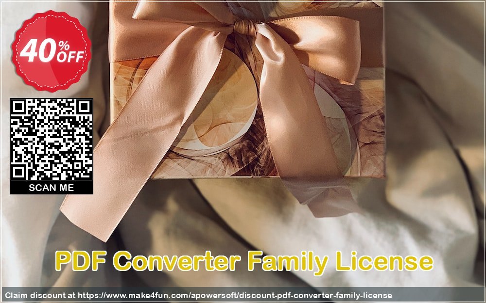 Pdf Converter Family License coupon codes for May Celebrations with 45% OFF, May 2025 - Make4fun