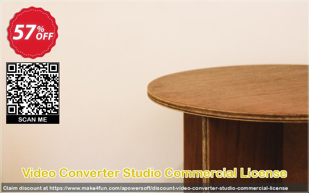 Video Converter Studio Commercial License coupon codes for Mom's Day with 60% OFF, May 2025 - Make4fun