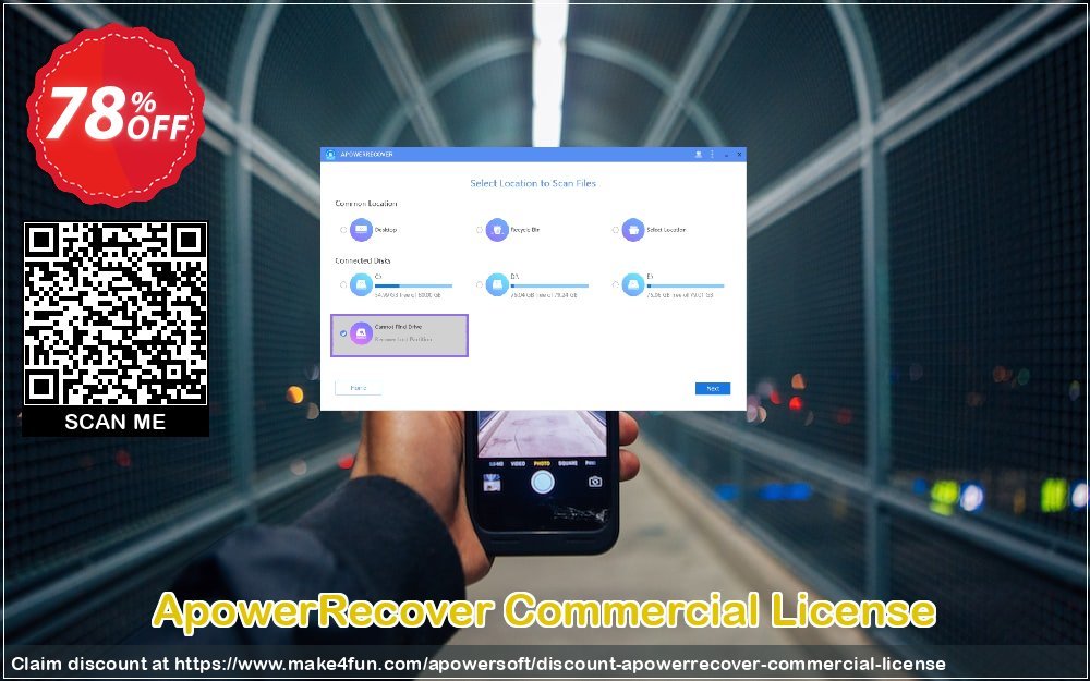 Apowerrecover Commercial License coupon codes for Space Day with 85% OFF, May 2025 - Make4fun