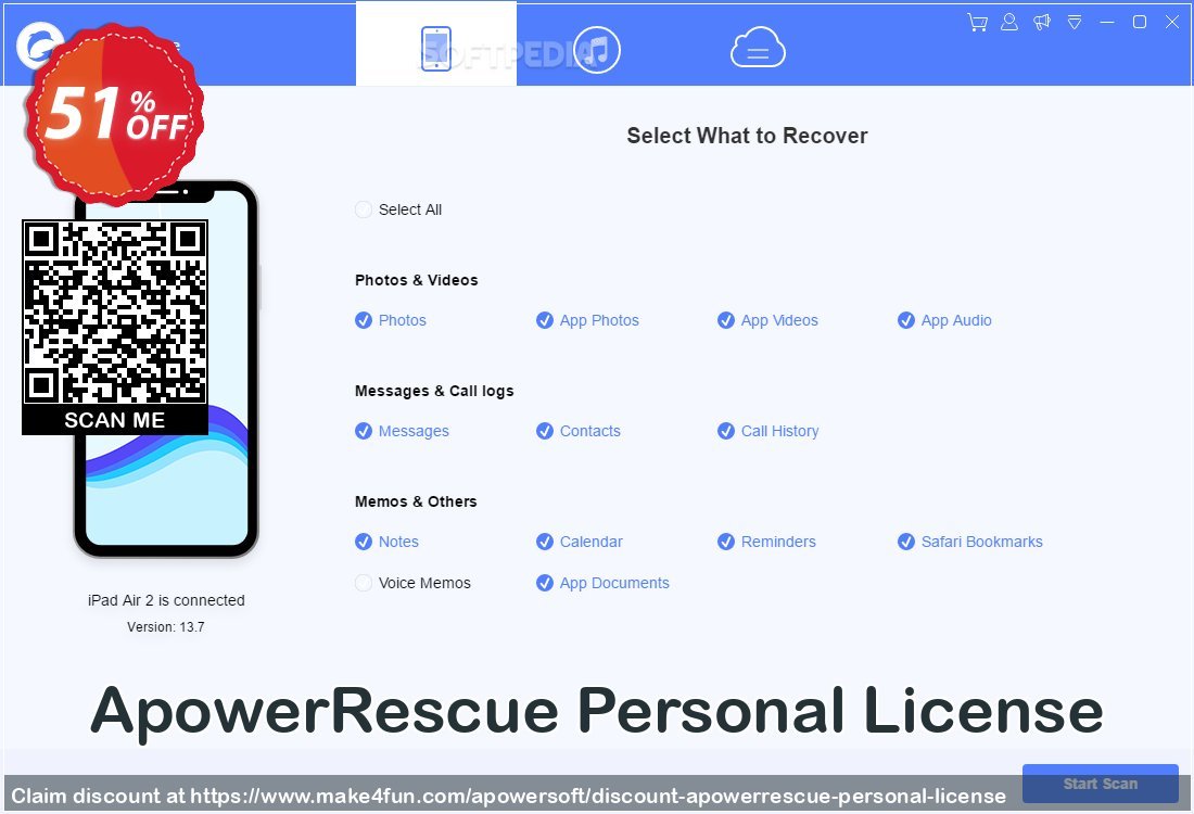 Apowerrescue personal license coupon codes for #mothersday with 55% OFF, May 2024 - Make4fun