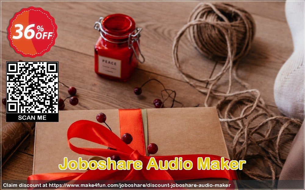 Joboshare Audio Maker coupon codes for May Celebrations with 40% OFF, May 2025 - Make4fun