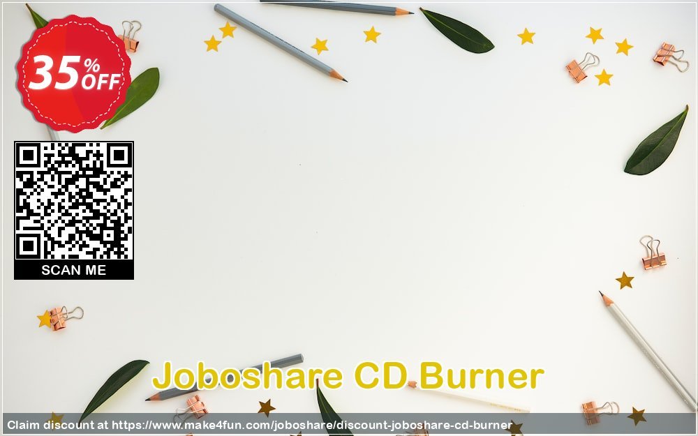 Joboshare Cd Burner coupon codes for Teacher Appreciation with 40% OFF, May 2025 - Make4fun