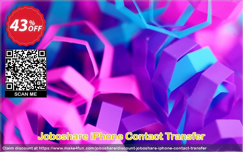 Joboshare Iphone Contact Transfer coupon codes for Friendship Fiesta with 40% OFF, July 2025 - Make4fun